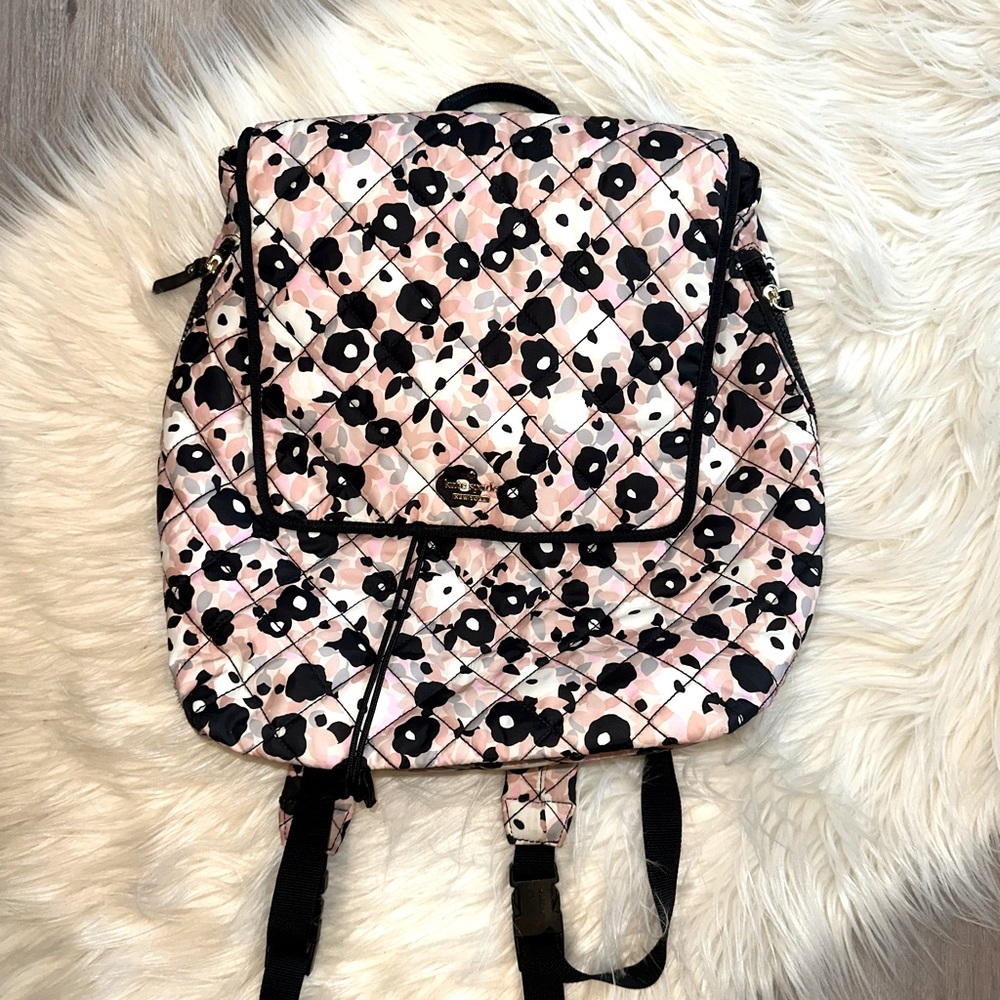 Kate Spade Floral Printed Diaper Bag Backpack